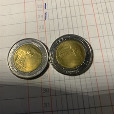 2 x 500 Lira Lire M&uuml;nze Italien 1983 + 1987