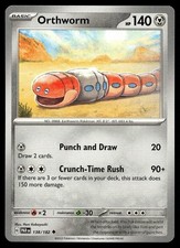 Orthworm 138/182 Uncommon Paradox Rift Pokemon Lightly Played