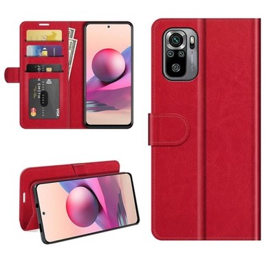 Xiaomi Redmi Note 10S R64 Horizontale Schutzhülle mit Halterung und
