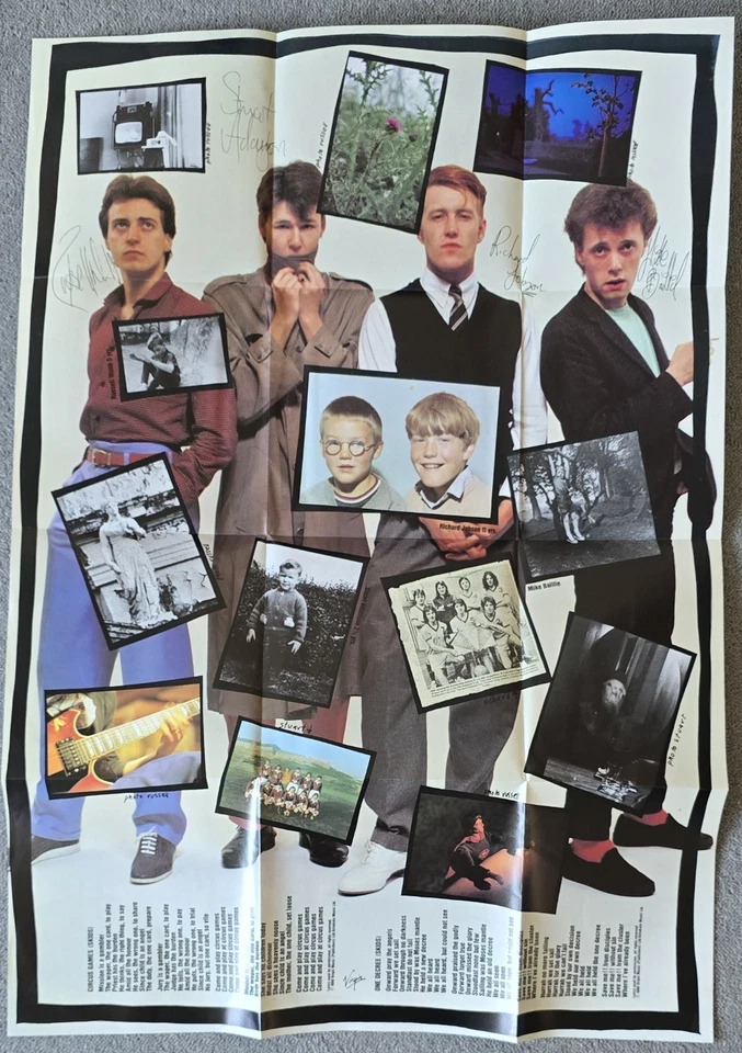 SKIDS - CIRCUS GAMES UK SINGLE IN POSTER SLEEVE - FROM 1980, NEW, MINT - Image 2 of 2