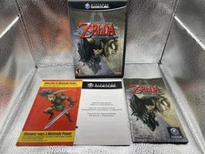 NO GAME Legend of Zelda: Twilight Princess Case Manual Nintendo GameCube