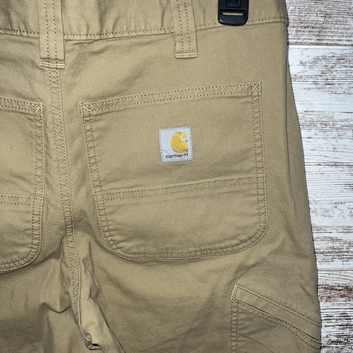 Carhartt Mens Pants (32x32) Relaxed Fit Beige - Picture 4 of 6