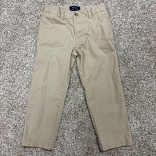 Polo Ralph Lauren Chino Pants Khaki Embroidered Pony Boys Toddler Size 3
