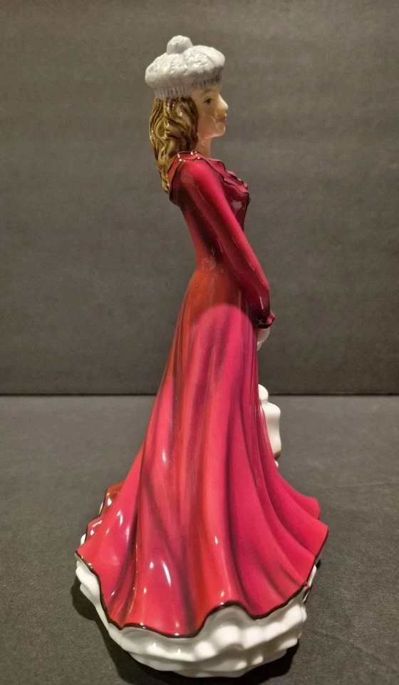 2014 Royal Doulton Christmas Day Petite Skating Season Figurine..NEW - Image 3 of 4