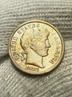1912 Philadelphia Mint Silver Barber Dime AU+++ High Grade Toned Free Ship