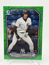 Bowman 2026 Chrome Green Shimmer /99 George Lombard Jr. Yankees BCP-64