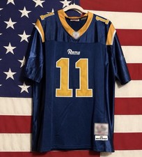 St. Louis Rams Norm Van Brocklin #11 Football Jersey Blue/Gold NFL 1951 size XL