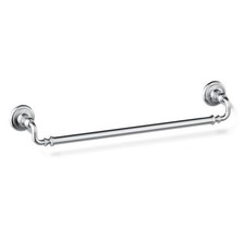 Kohler K-72568-CP Artifacts 24" Bathroom Lavatory Towel Bar, Polished Chrome