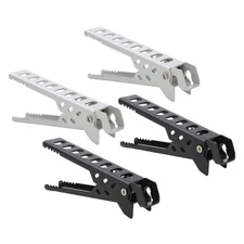  4 Pcs Hot Plate Clamp Heat Resistant Handle Anti Scalding Retriever Tongs