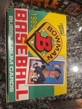 1989 Bowman Baseball Bubble Gum Cards Wax Box 