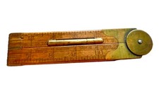 Antique Lufkin No. 863L Folding Level Rule Su...