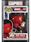 Red Hulk Marvel 1439 Funko Pop! PSA 10 GEM MINT