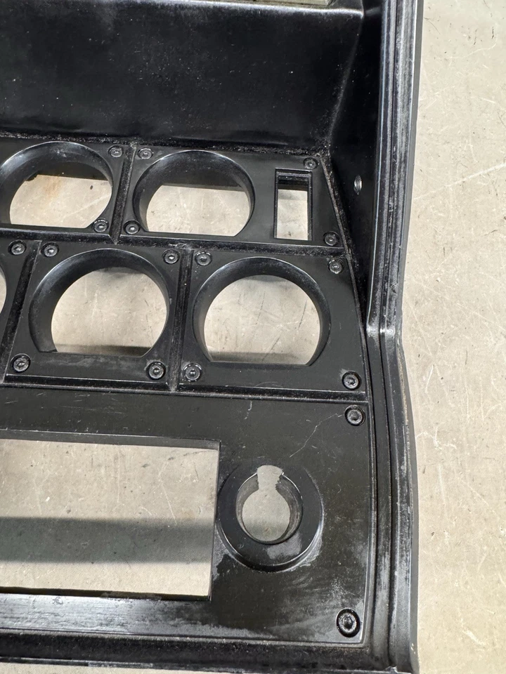 1977-1982 Chevy Corvette Center Console Gauge Cluster Radio Trim Bezel Molding - Image 3 of 4