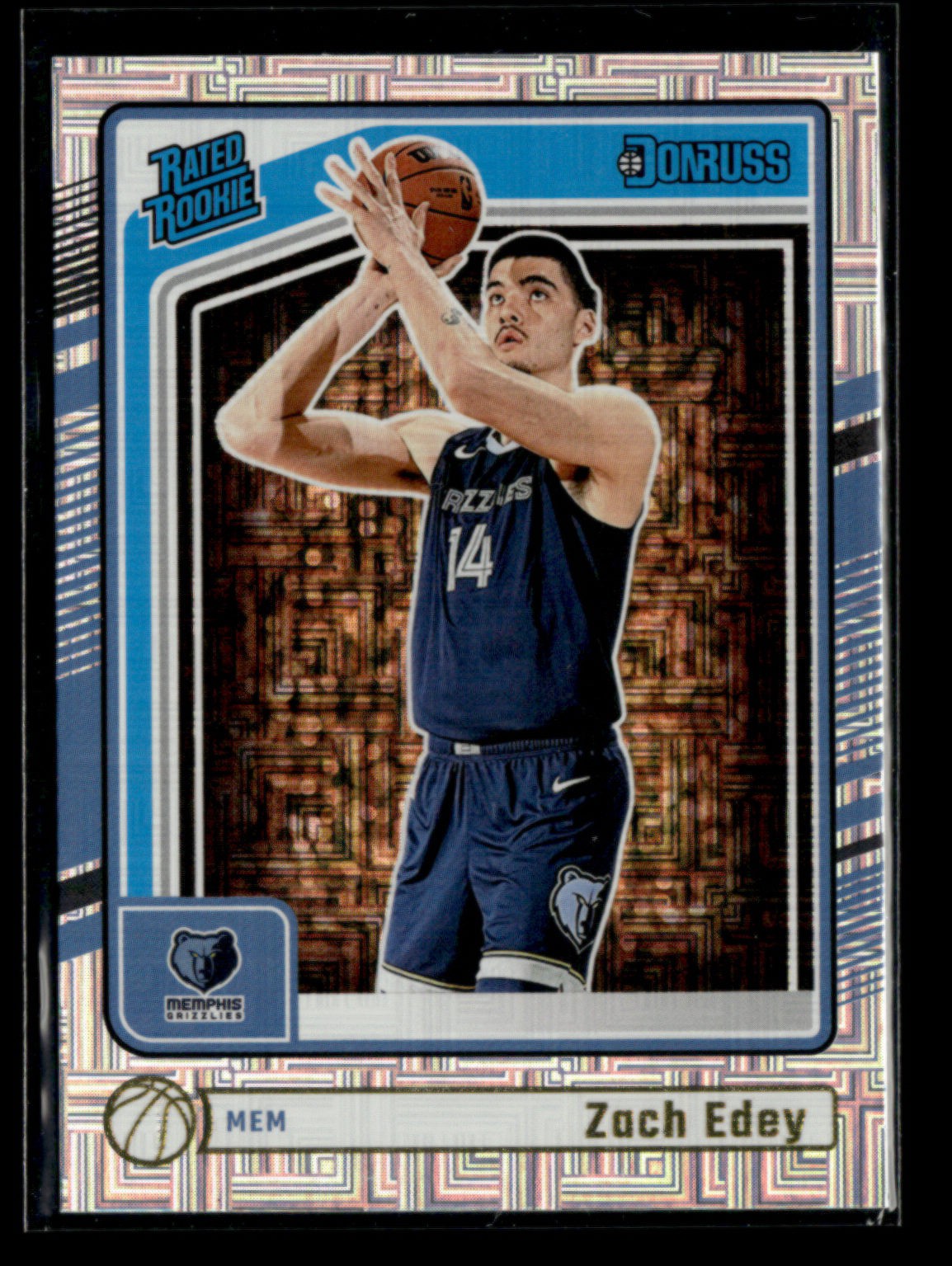 Zach Edey 2024-25 Panini Donruss Basketball Rated Rookie Mojo #239 [cys22