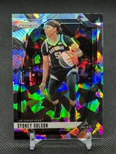 2024 Panini Prizm WNBA Sydney Colson Las Vegas Aces Silver Cracked Ice #73