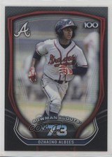 2015 Bowman Bowman Scouts' Top 100 Ozzie Albies Ozhaino Albies #BTP-73 1lj1
