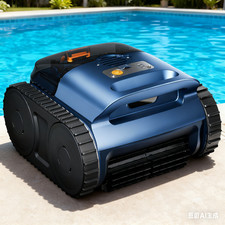 2026Automatic Robotic Pool Vacuum Pool Cleaner Wall Climbing for Inground Pools