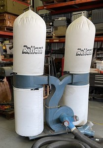 Reliant Dual Dust Collector 2HP 120/240 Volt  Mobile Base
