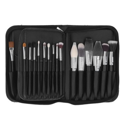 29x Makeup Brush Set Goat Hair Bristles Wood Handle Professional Cosmetic Brush