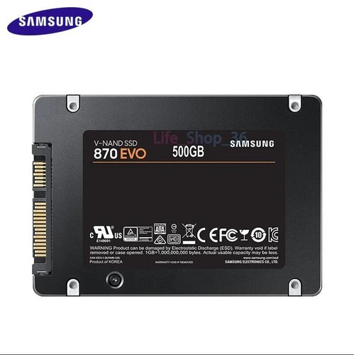 SAMSUNG SSD 870 EVO 1TB 500GB 250GB 2,5" SATA III Solid State Drive für Dell PC - Bild 13 von 14