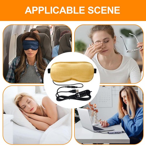 Mascarilla de ojos térmica Aroma Season, compresa de vapor para ojos secos para trabajar y dormir - Imagen 10 de 13