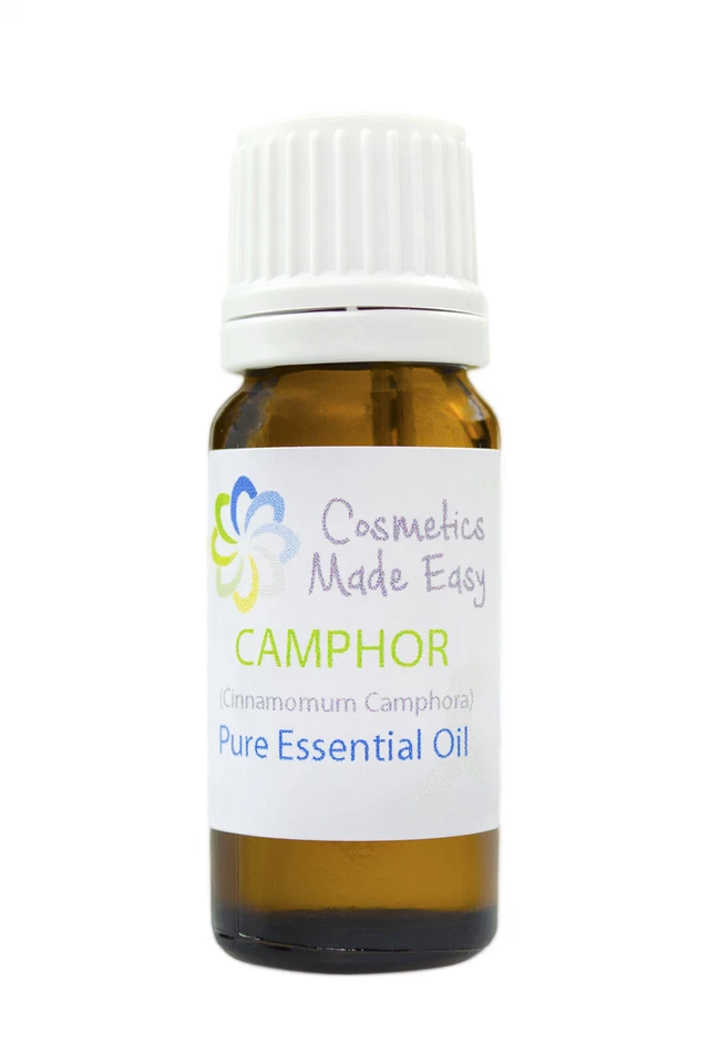 COSMETICS MADE EASY 10ml Camphor Essential Oil (Cinnamomum Camphora) 100% Pure Natural Aromatherapy