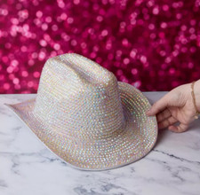 Rhinestone Cowboy Hat New
