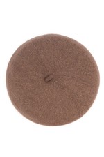 C.C Exclusive Women's Soft Solid Color Lurex Yarn Wool Beret Beanie Hat