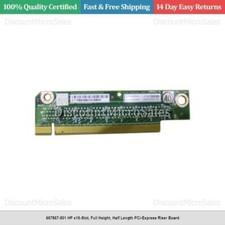 667867-001 HP x16-Slot, Full Height, Half Length PCi-Express Riser Board