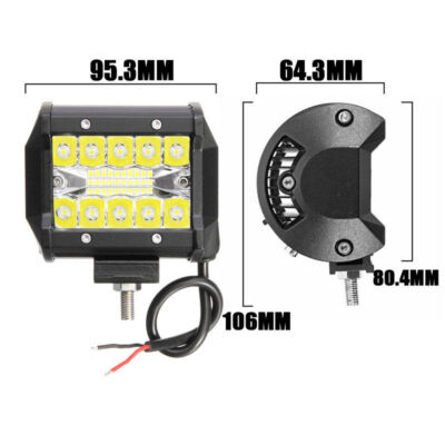 4inch Led Work Light Bar For 4x4 Off Road Truck Motorcycle Auxiliary Lights Boat Headlight 12v 24v Led Fog Lights Spot Lamp 2854204962455
