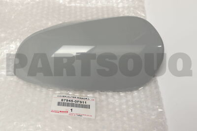 879450F911 Genuine Toyota COVER, OUTER MIRROR, LH 87945-0F911 | eBay
