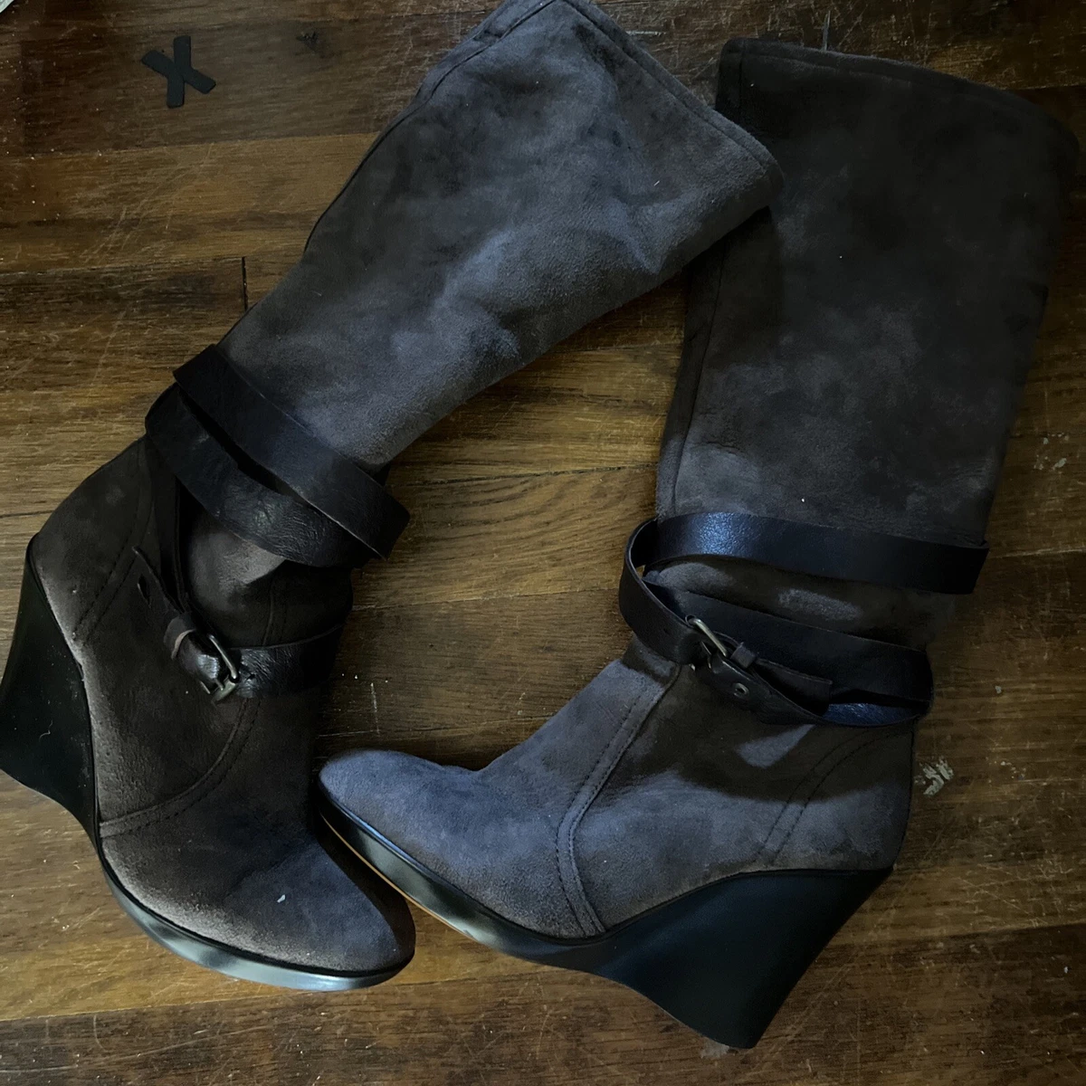 Crocs shop wedge boots