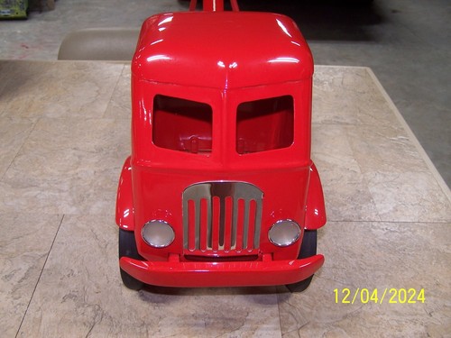 Vintage Pressed Steel Keystone Custom Riding Tow Wrecker Truck Buddy L - Picture 2 of 6
