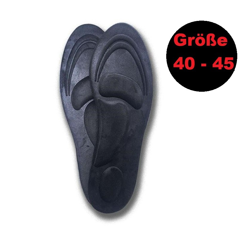 Sneakerly Orthopädische Einlegesohlen - 4D Memory-Schaum Für Plantarfasziitis