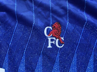 Maillot De Football Chelsea 1990-1991 - Réplique Score Draw - Taille L Homme - État Parfait