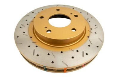 Front 4000 Series XS Gold Brake Rotor for 1989-93 Nissan 200SX/Silvia- Pair
