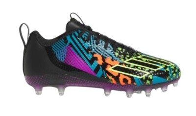 ADIDAS Adizero Spark 7v7 Football Cleats Black US Youth Size