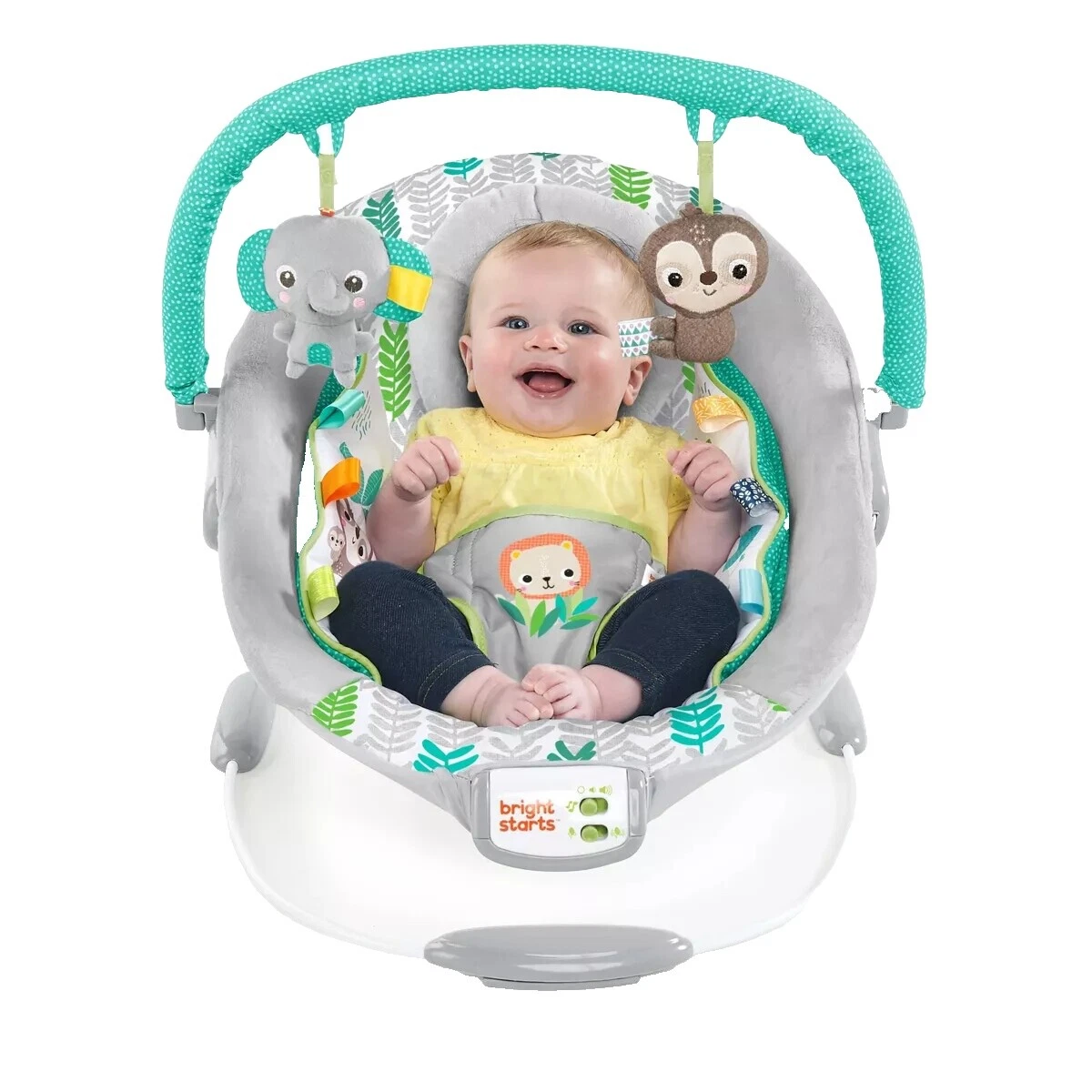 Bebê de Pelúcia Selva Bright Starts Multicolorido Brinquedos