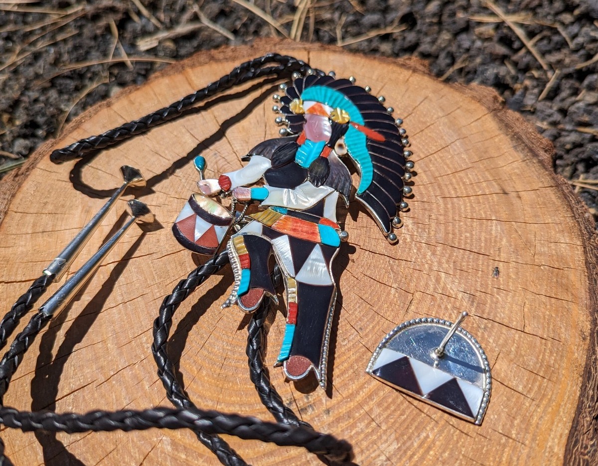 アート・デザイン・音楽 Native American Bolo Ties アート・デザイン・音楽 Native American Bolo Ties アート