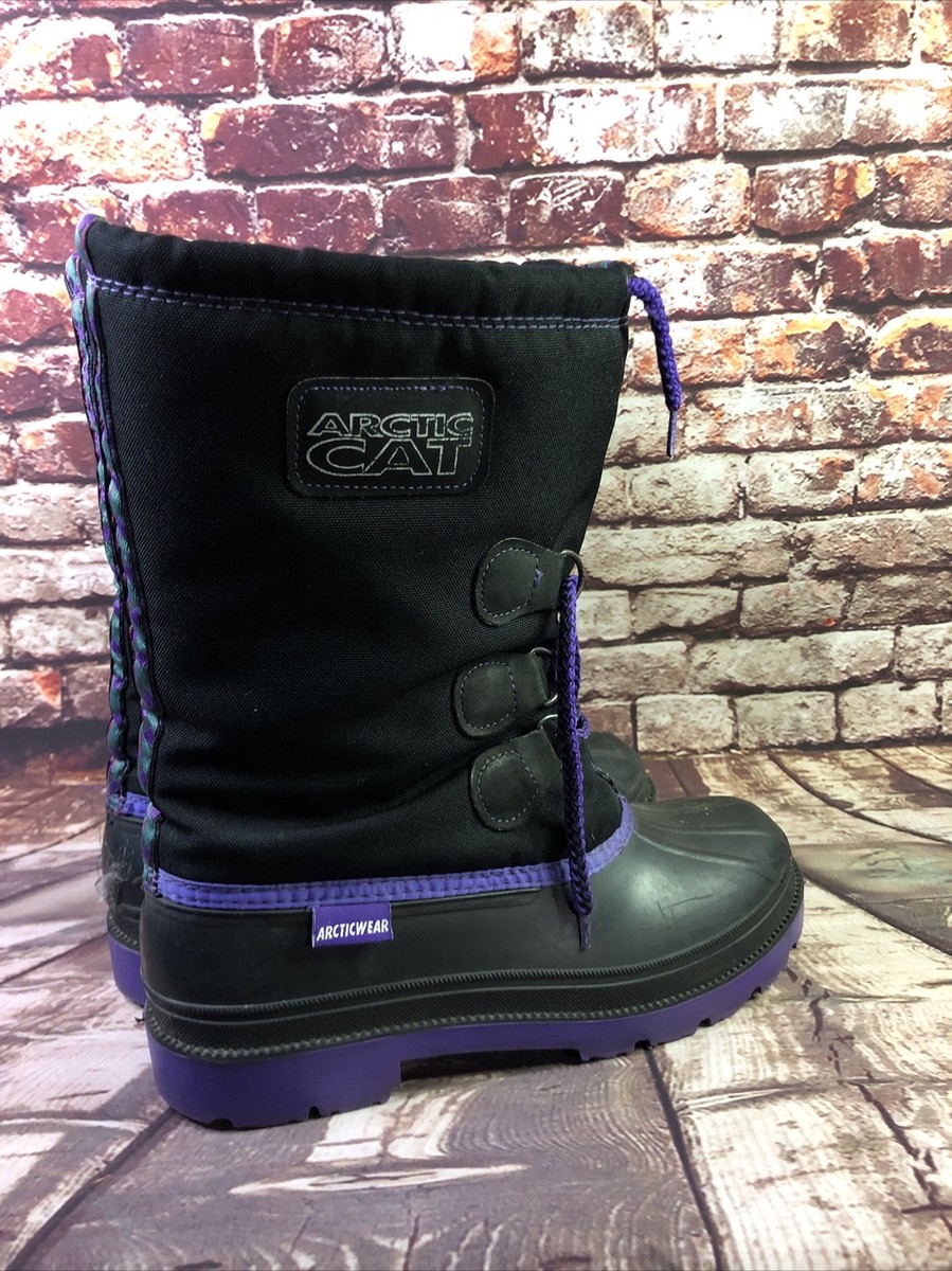 Arctic Cat Arcticwear Mens Size Boots Winter Snowmobile Thermal Lining
