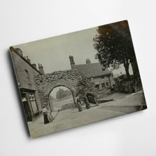 A6 PRINT - Vintage Lincolnshire - Lincoln. Newport Arch