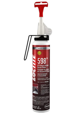 Loctite 2638166 598 Black RTV Silicone Gasket Maker, Power Can