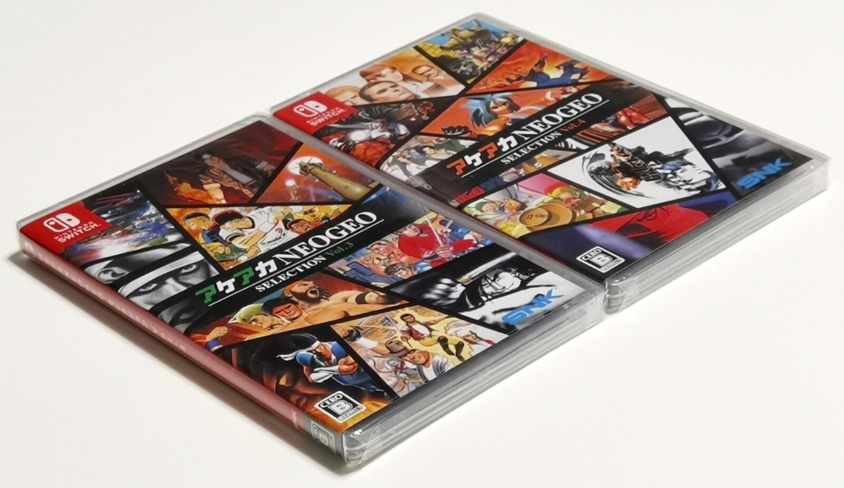 ACA NEOGEO Selection Vol. 3&4 SET (Nintendo Switch) Japan ACA NEOGEO Selection Vol. 3&4 SET (Nintendo Switch) Japan