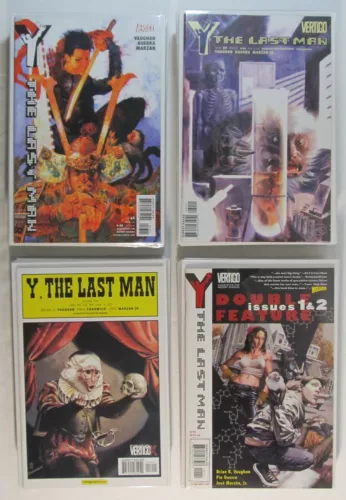 Y THE LAST MAN # 1&2 DOUBLE FEATURE & 3-60 HIGH GRADE VERTIGO 2002 COMPLETE SET
