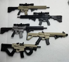 M4 AR Platform Foregrip Rifle 1:12 Scale Gun Weapon Action Figure Accessory