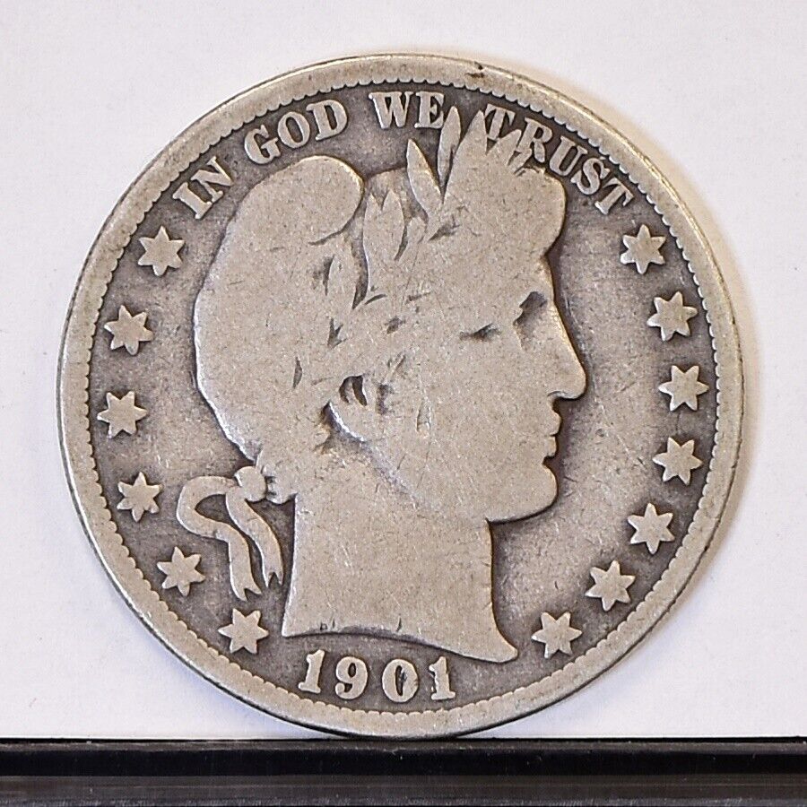 Limited time sale 1901-O Barber Quantity limited Half Dollar #42591 Good -