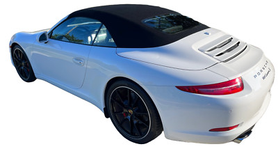 Replacement Convertible Soft Top for Porsche 991,992 Carrera,Turbo 2013-25 BLACK