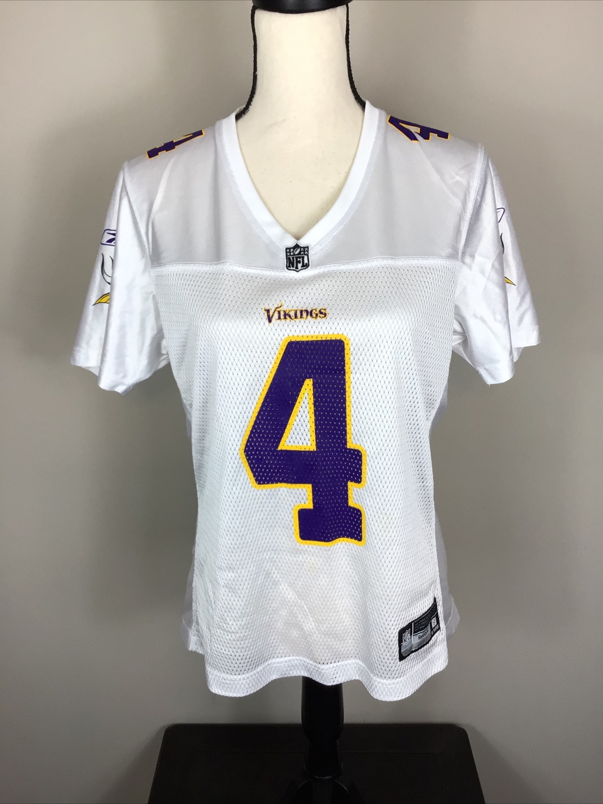 Reebok NFL Women's Minnesota Viking Brett Favre #4 Mesh Jersey, Sz Large |  eBay