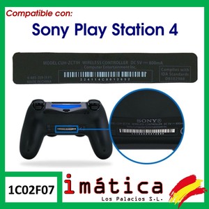 ps4 controller barcode sticker