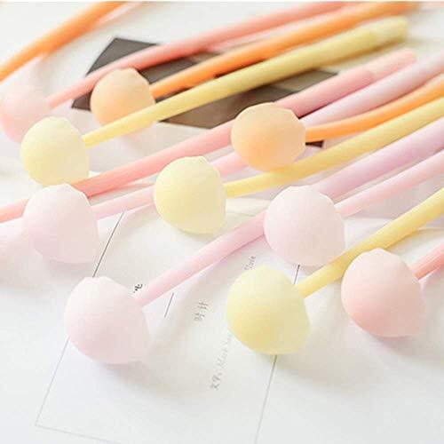 6 piezas/juego de bolígrafos de gel luminoso flexibles bolígrafos creativos de gel de silicona fre... - Imagen 3 de 7